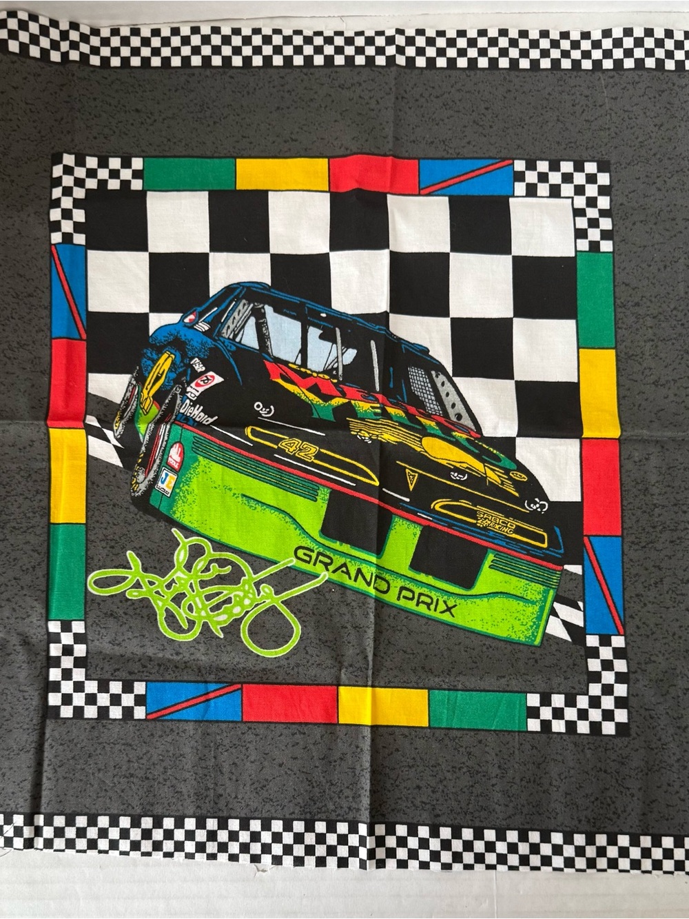 Kyle Petty
#42 NASCAR Cotton Fabric Panel 1994
